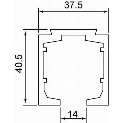 РЕЛСА плъзг. единична- 4 м; 2м - Image 2