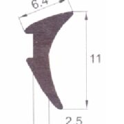 Tamped sealant a firming profile MR22-10